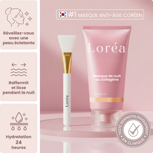 Masque de Nuit Enveloppant au Collagène