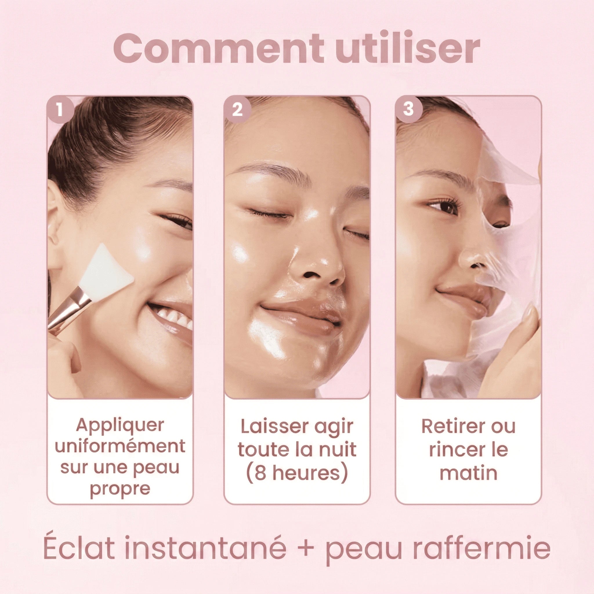 Masque de Nuit Enveloppant au Collagène