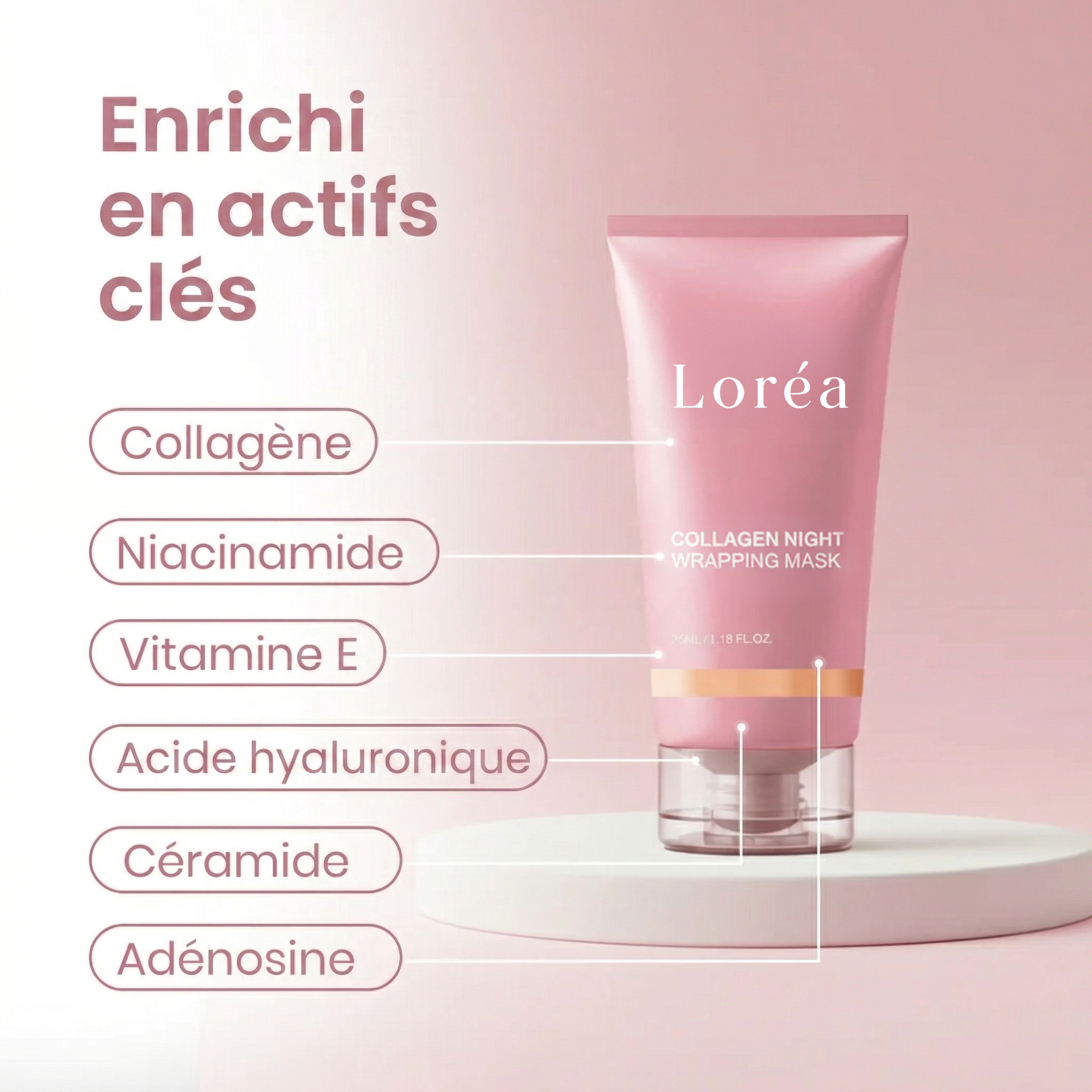 Masque de Nuit Fermeté & Éclat